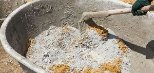 Песок в составе бетона