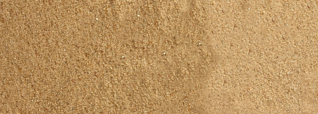Песок в составе бетона